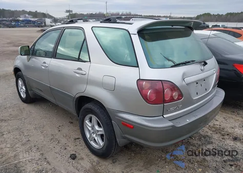 2000 Lexus Rx 300 from USA, damaged, VIN JT6HF10U4Y0163764